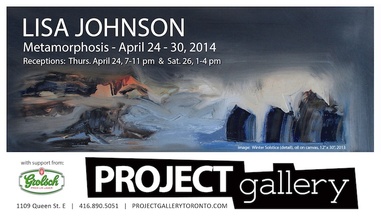 Lisa Johnson Project Gallery Invitation